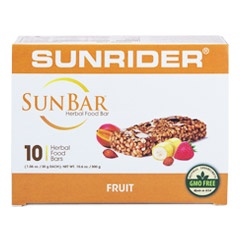 SunBar® Fruit 10 Bars (1.06 oz./30 g each bar)